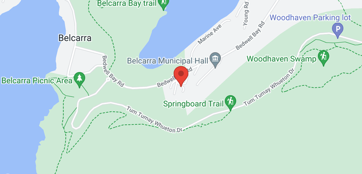 map of 4208 BEDWELL BAY ROAD